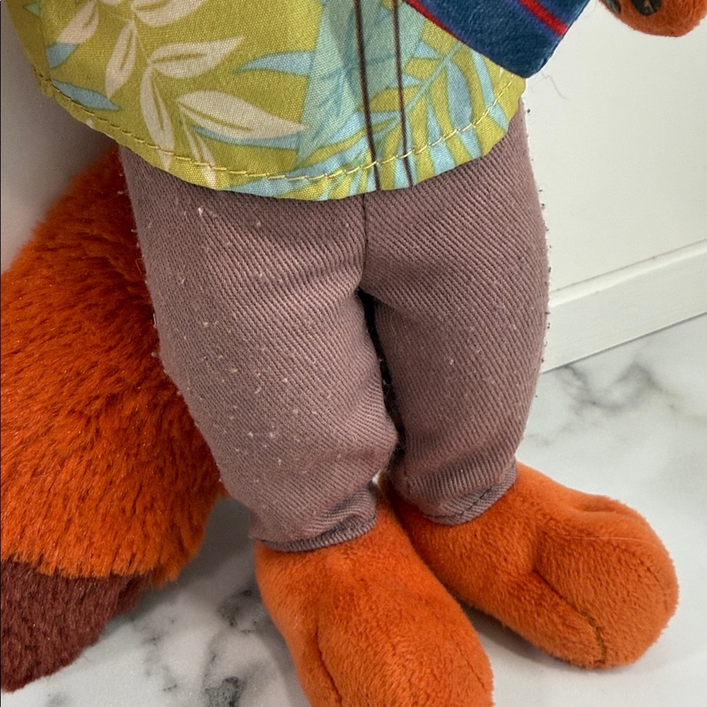 Disney Zootopia Nick Wilde Plush Orange Fox - Picture 3 of 4